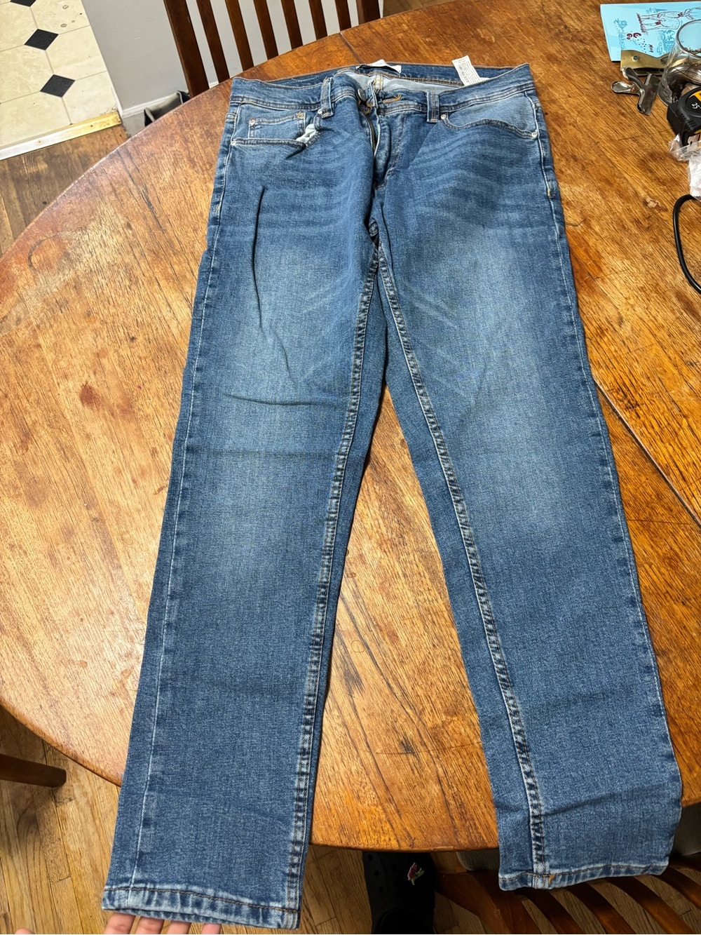Zara Men's Blue Denim Jeans